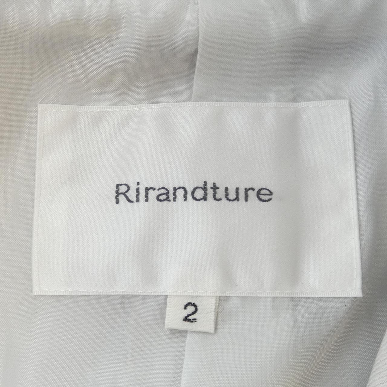 リランドチュール RIRANDTURE ジャケット