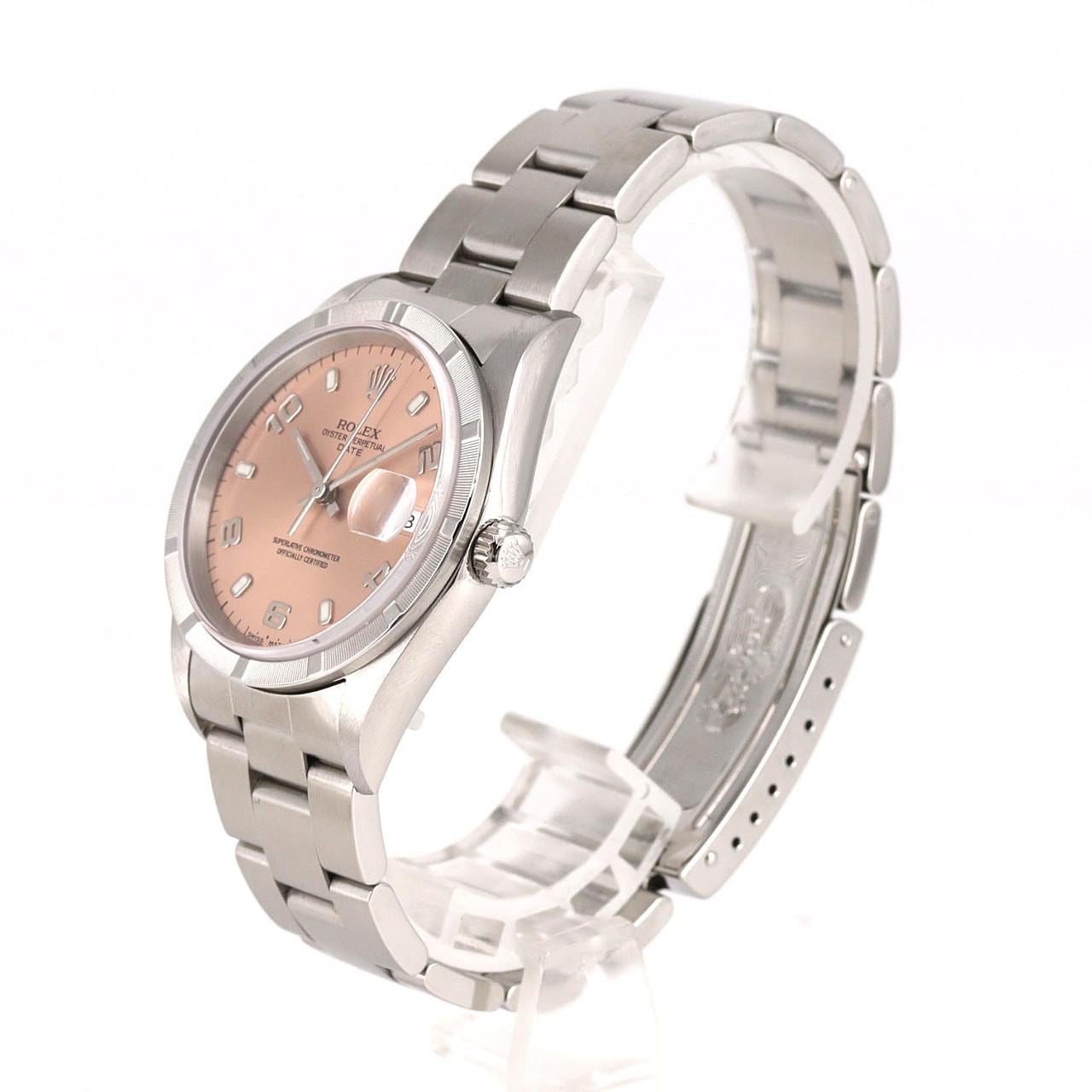 ロレックス オイスターパーペチュアルデイト 15210 SS 自動巻 P番