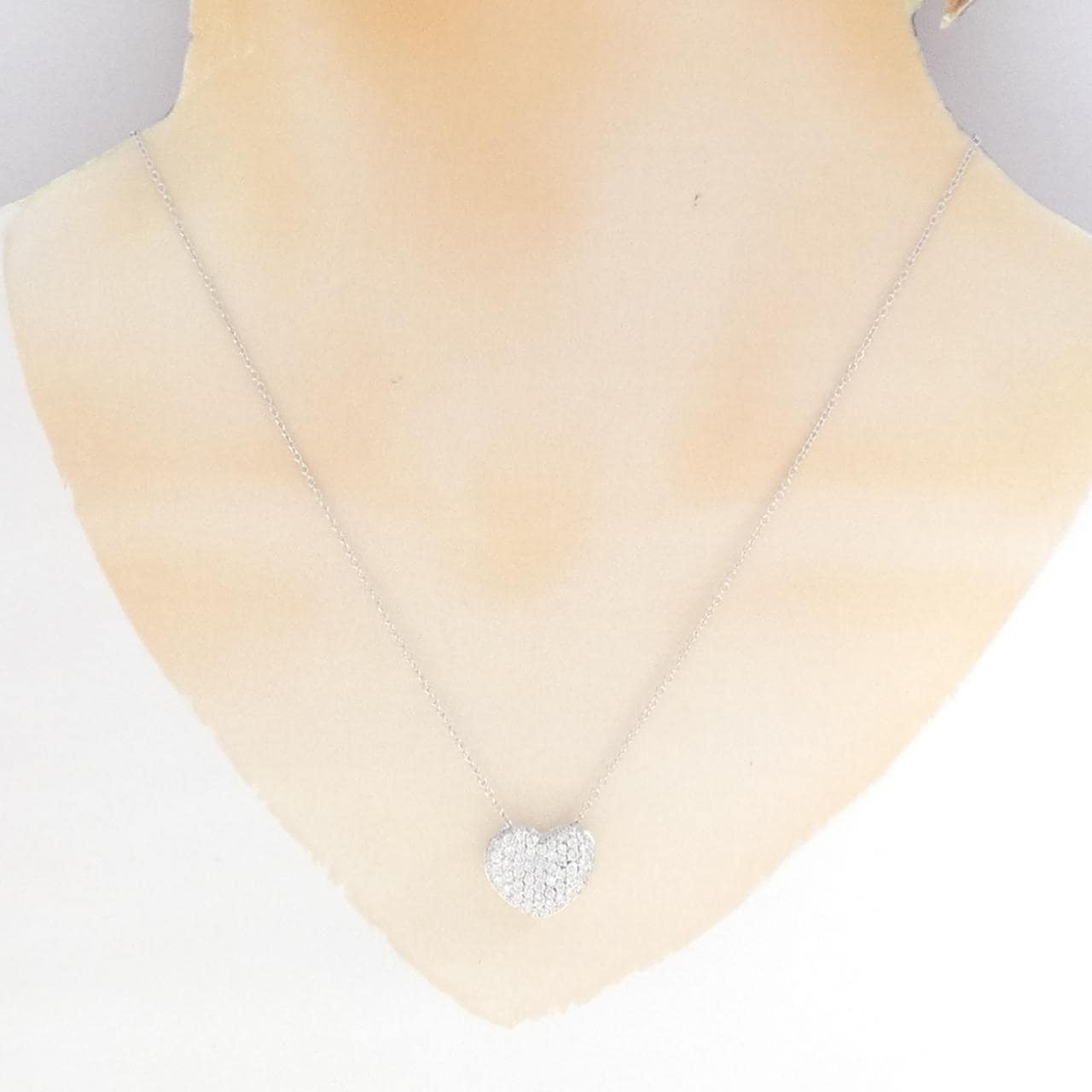 ポンテヴェキオ ハート ネックレス 0.90CT