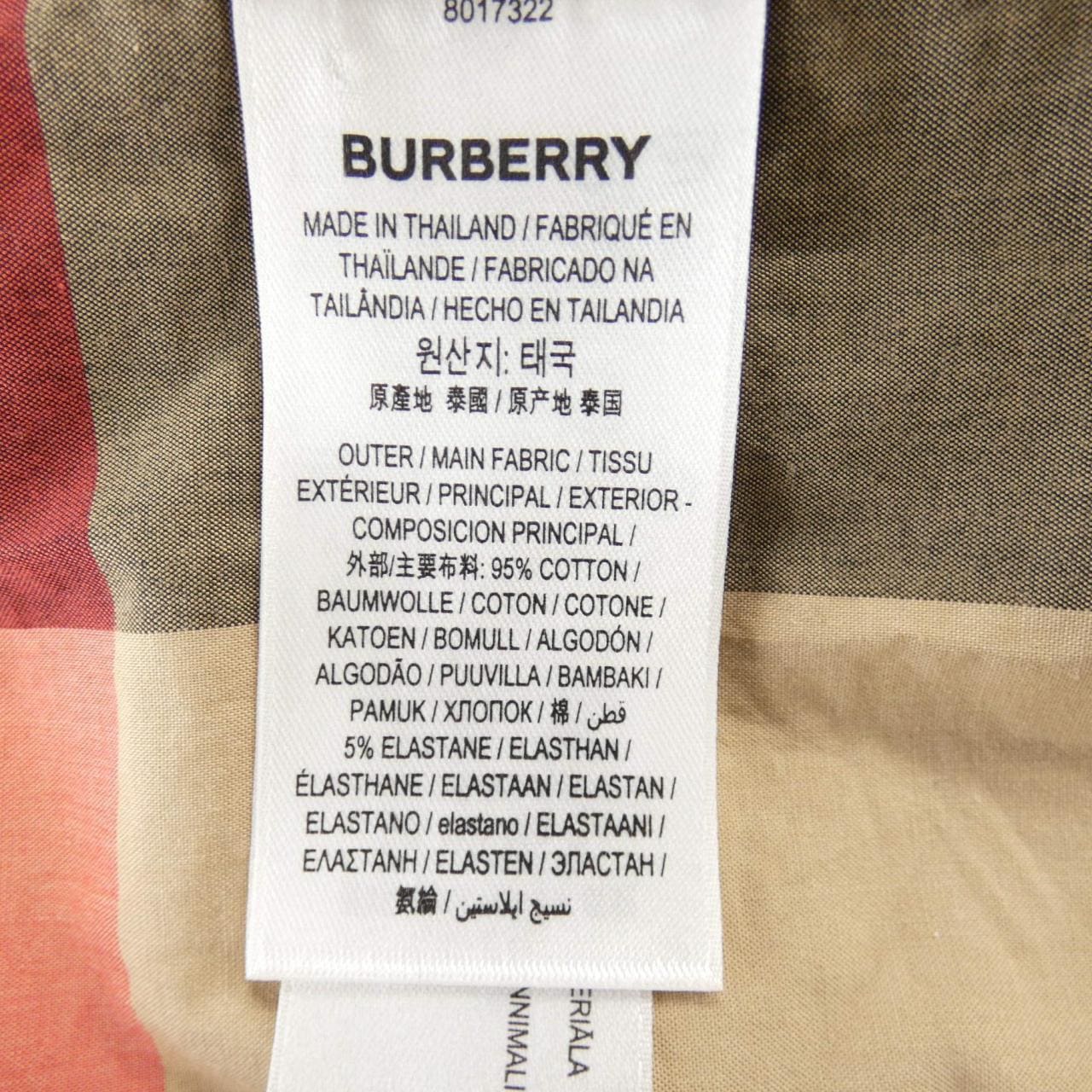 バーバリー BURBERRY 80173221 S／Sシャツ
