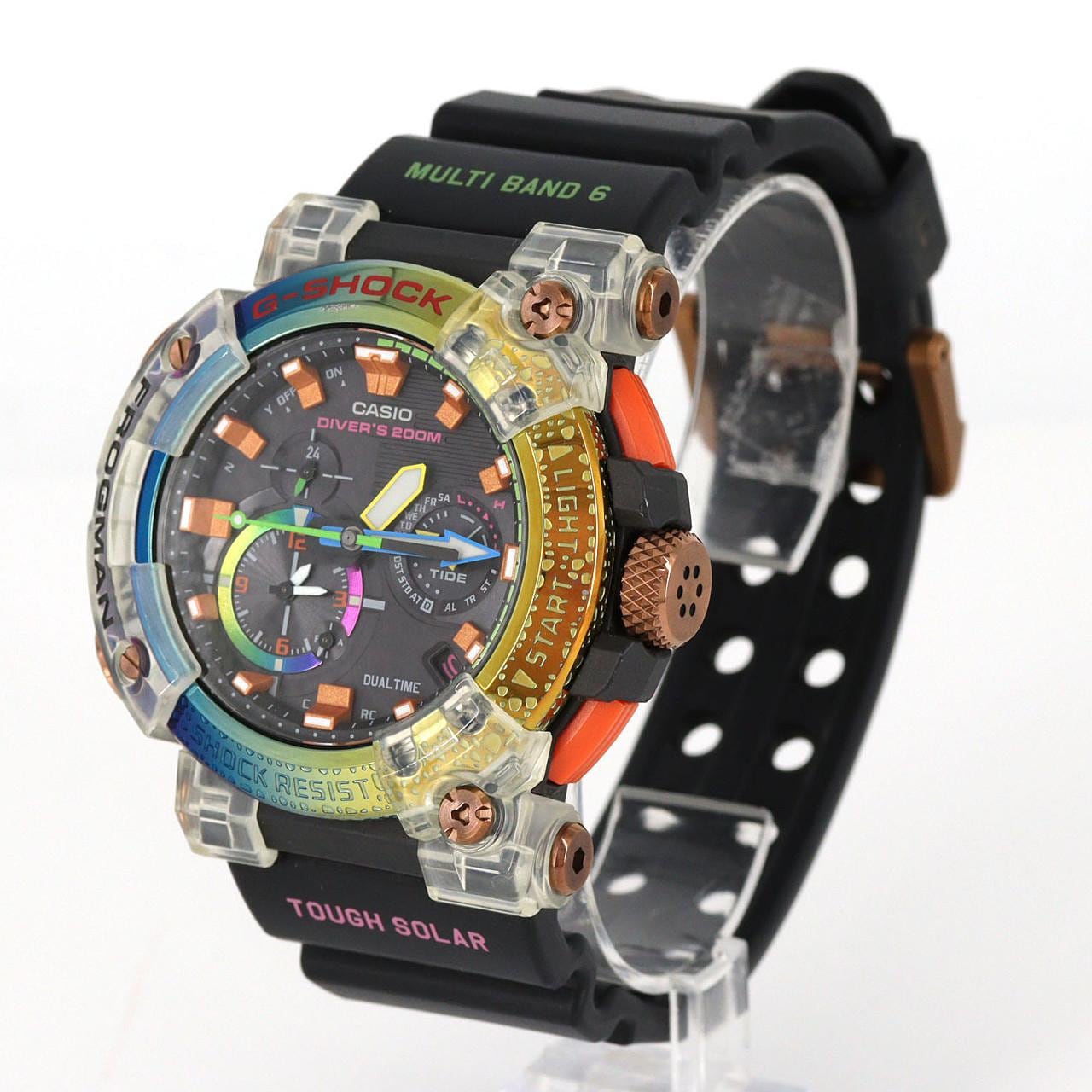 カシオ G-SHOCk･フロッグマン 電波時計 GWF-A1000BRT-1AJR その他 ソーラークォーツ