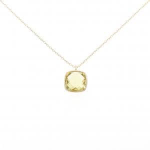 K10YG クオーツ ネックレス