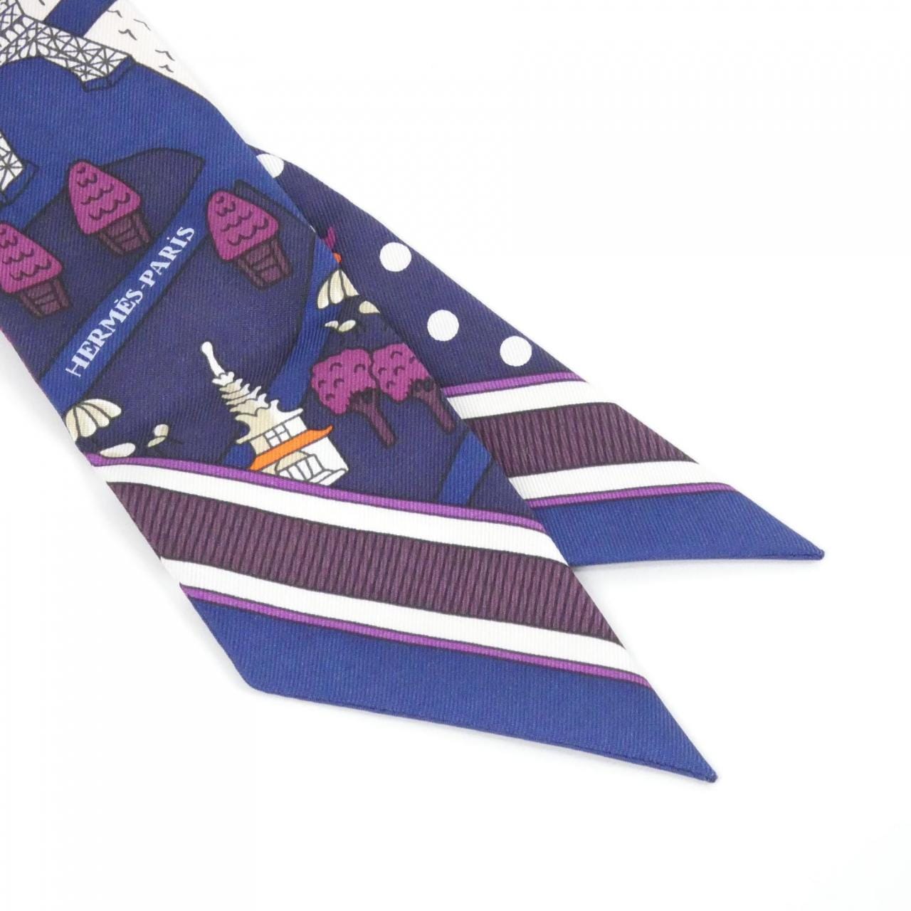 エルメス LES NOUVEAUX AMOUREUX ツイリー 063329S スカーフ