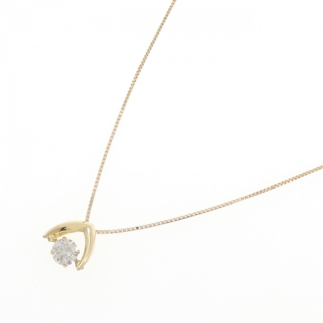K18YG ダイヤモンド ネックレス 0.325CT