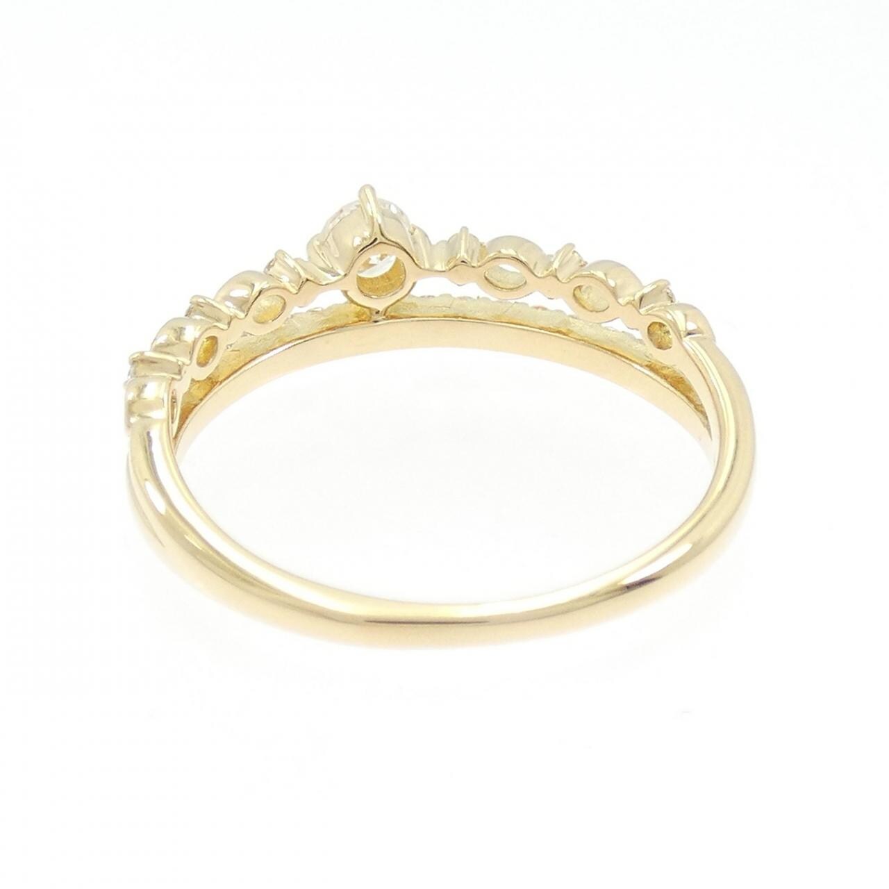【リメイク】K18YG ダイヤモンド リング 0.40CT