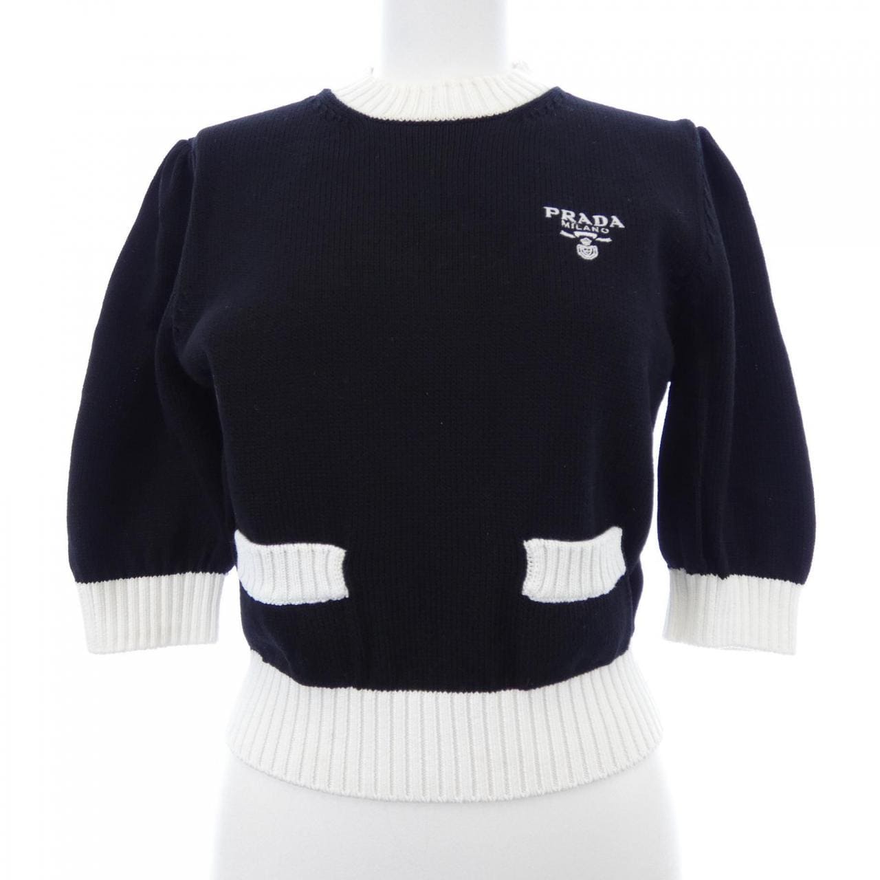 プラダ PRADA コットン クルーネック セーター P24I1R S212 1Z05 ニット