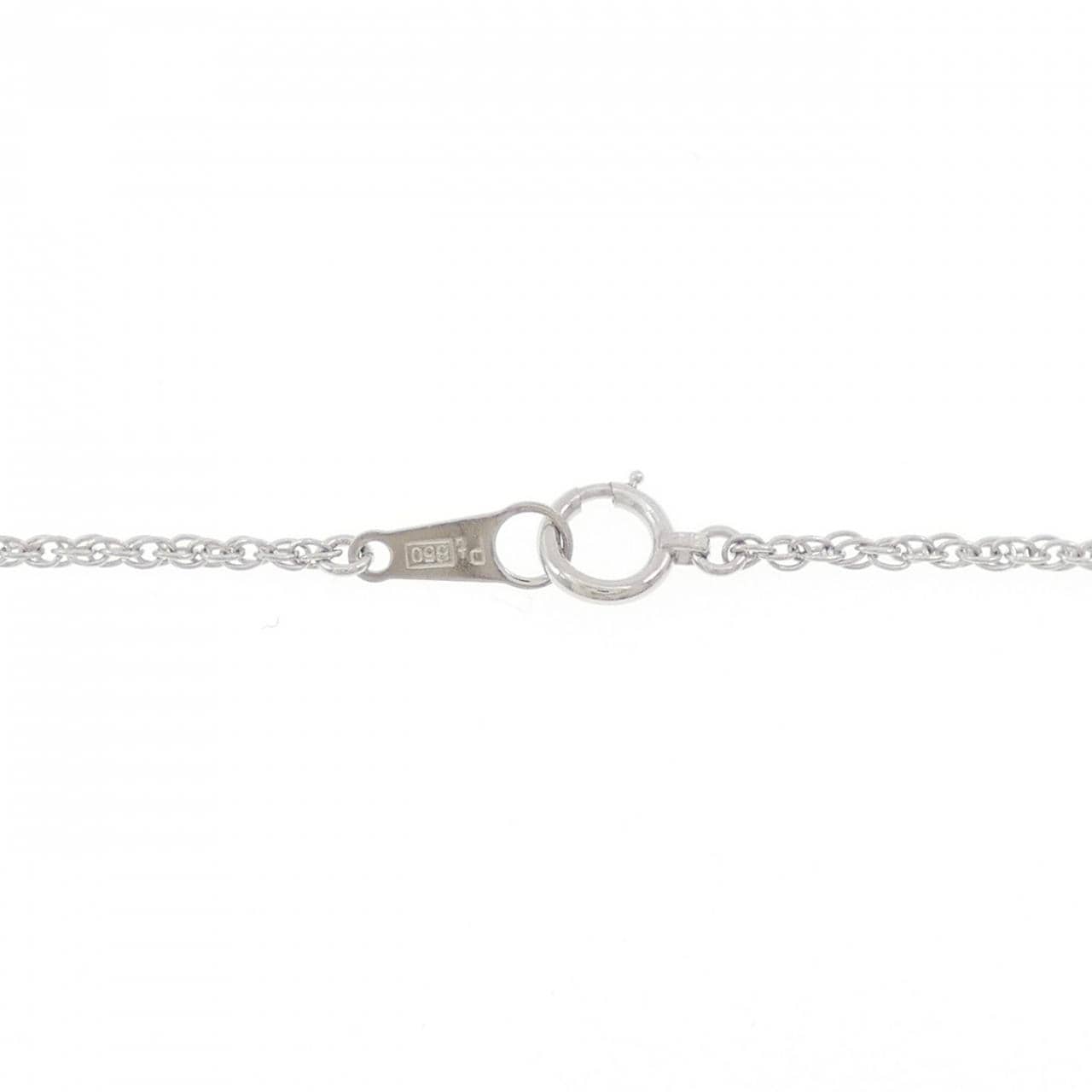PT900/PT850 サファイヤ ネックレス 0.55CT