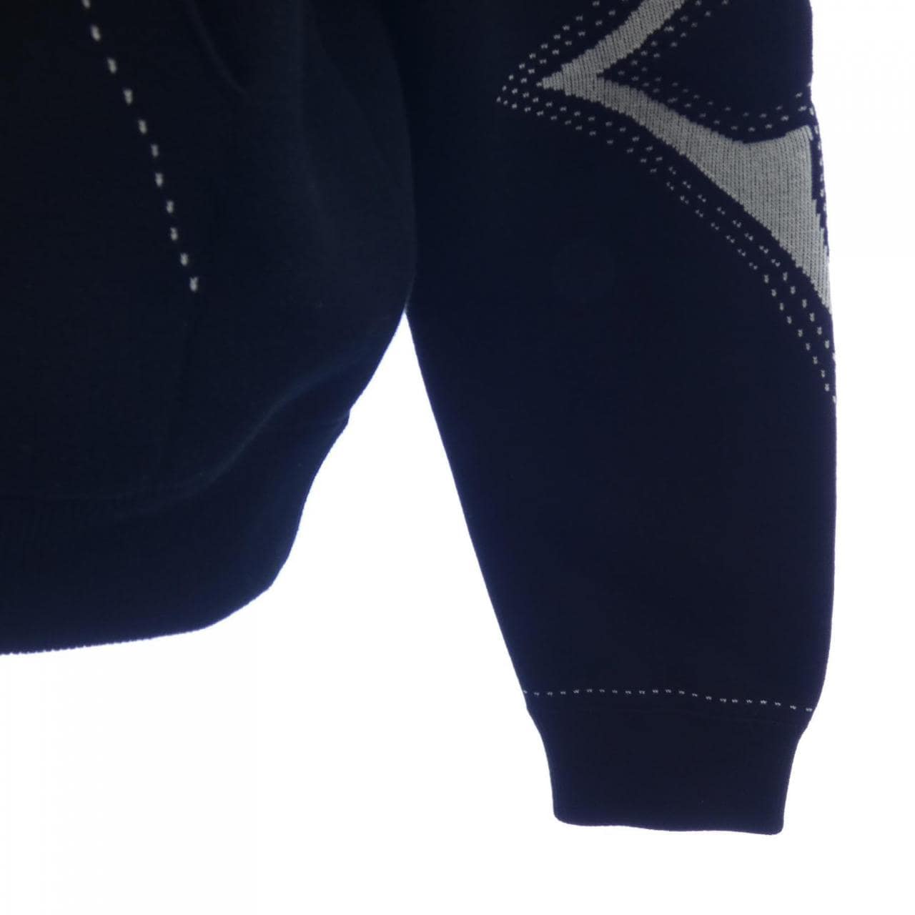 ルイヴィトン LOUIS VUITTON グラフィックインターシャジップコットンフーディ HRN89WAUR パーカー