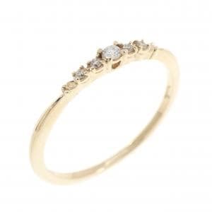 アガット ダイヤモンド リング 0.04CT