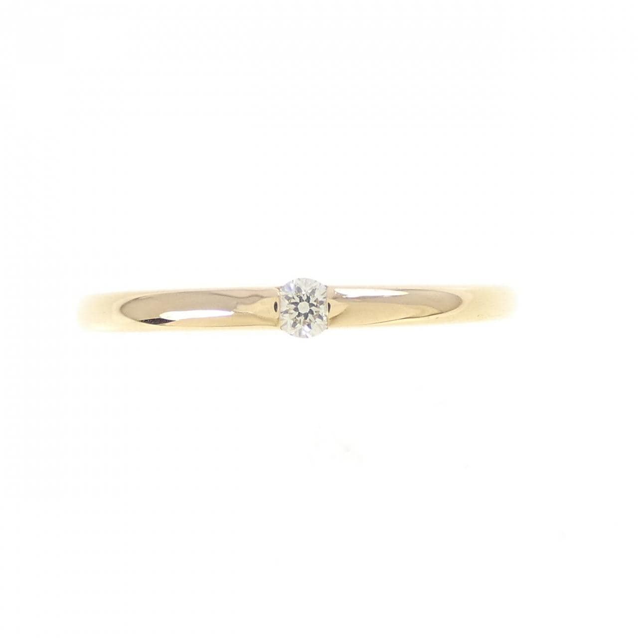 K18YG ダイヤモンド リング 0.05CT