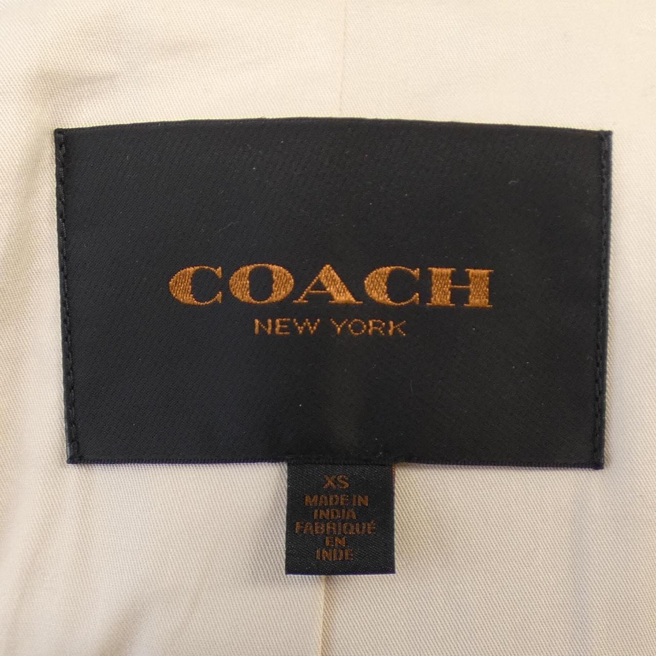 coach COACH leather jacket