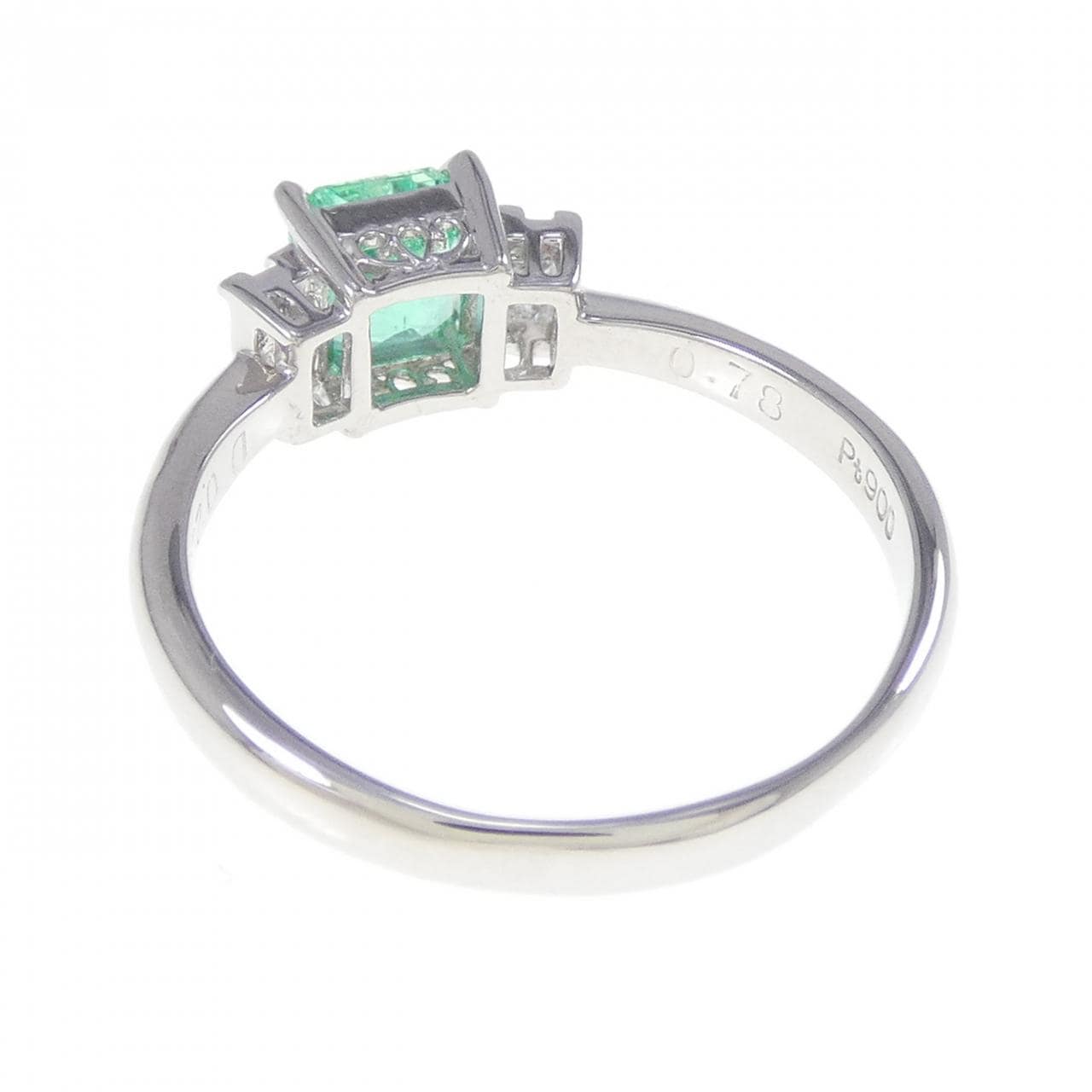PT900翡翠戒指0.78CT