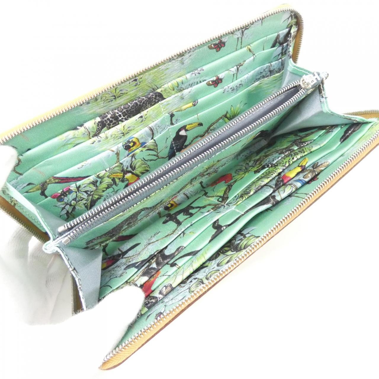 【未使用品】エルメス EQUATEUR シルク イン クラシック 077758CK 財布