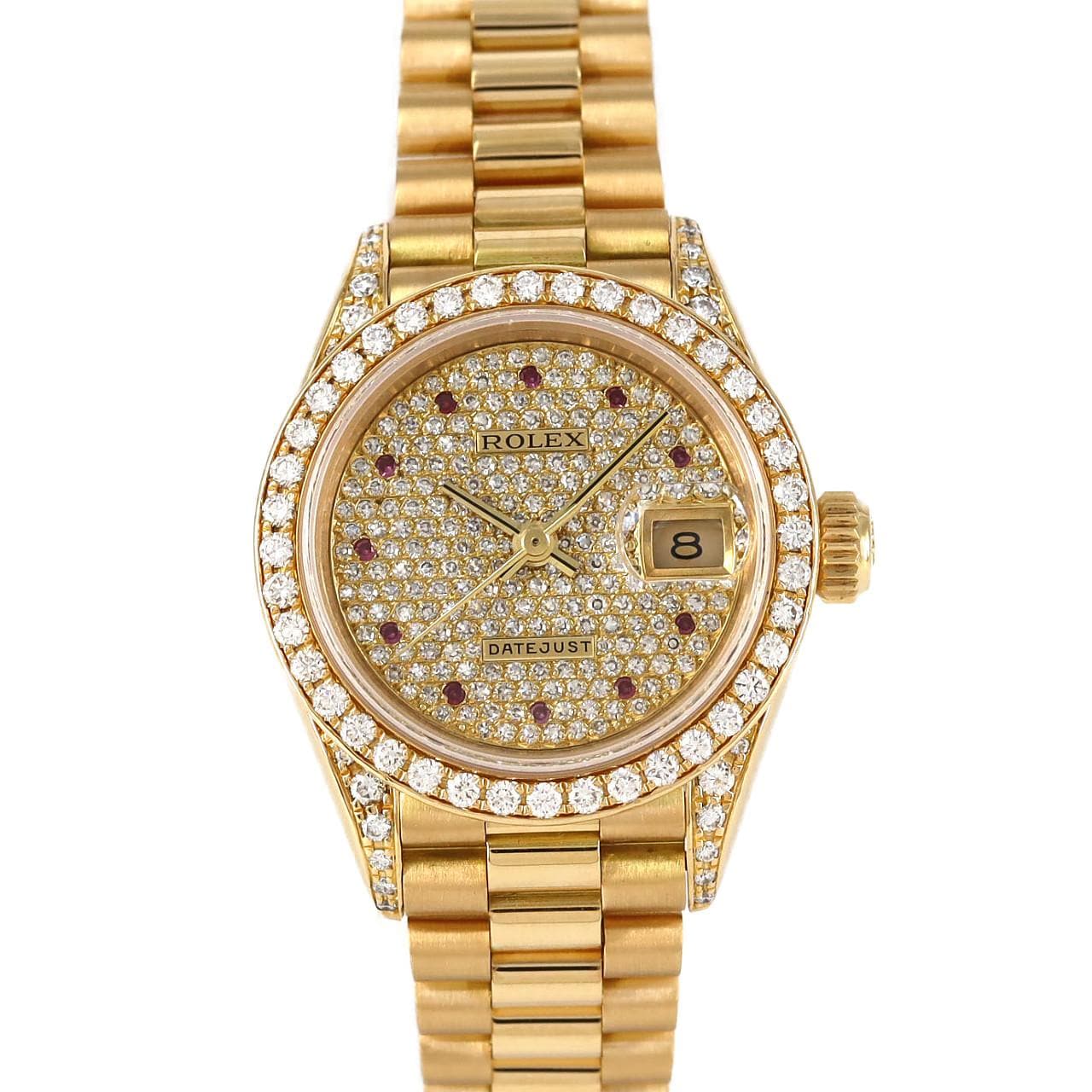 ロレックス デイトジャスト 69158ZR YG 自動巻 X番