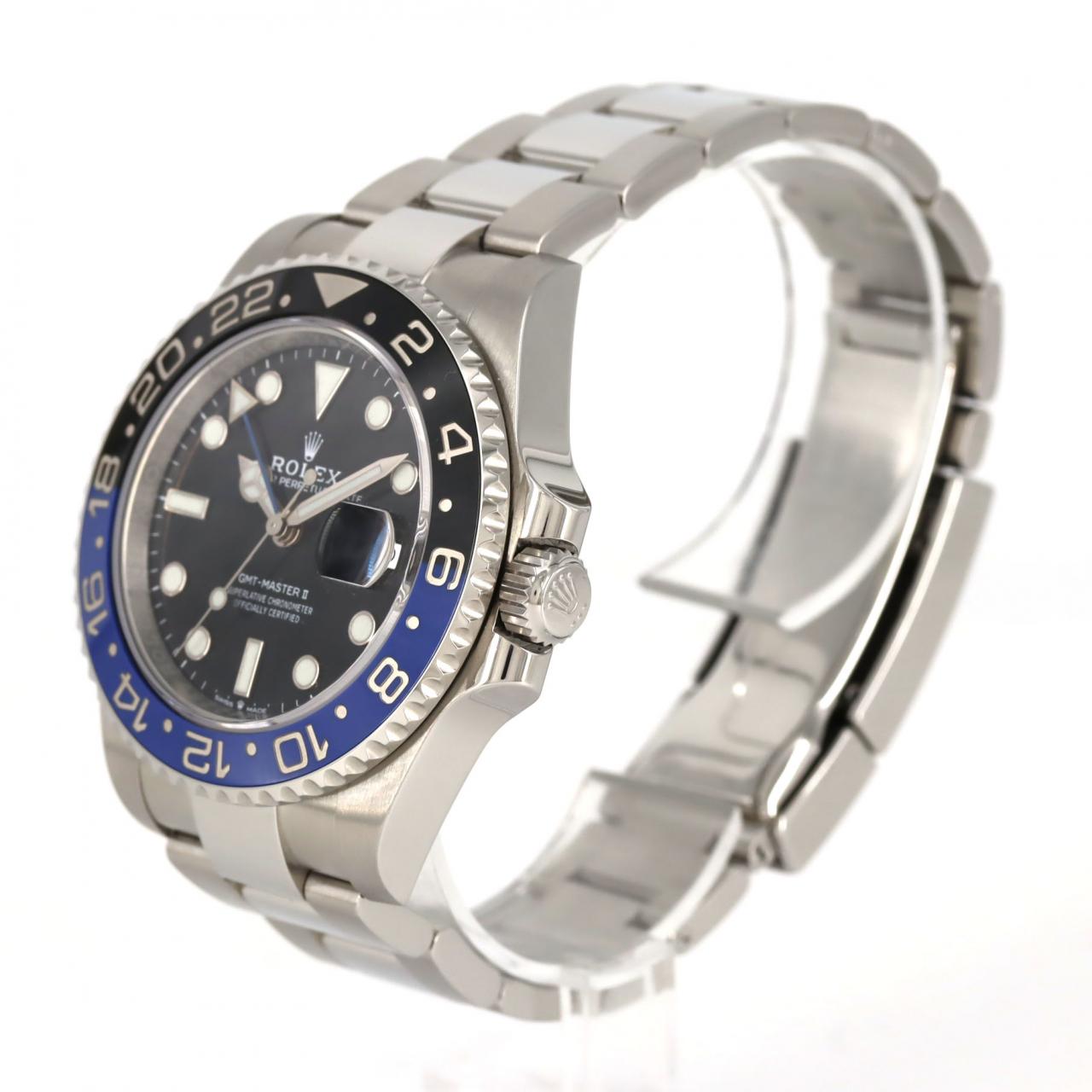 ロレックス GMTマスターⅡ 126710BLNR･3 SS 自動巻 ランダム番