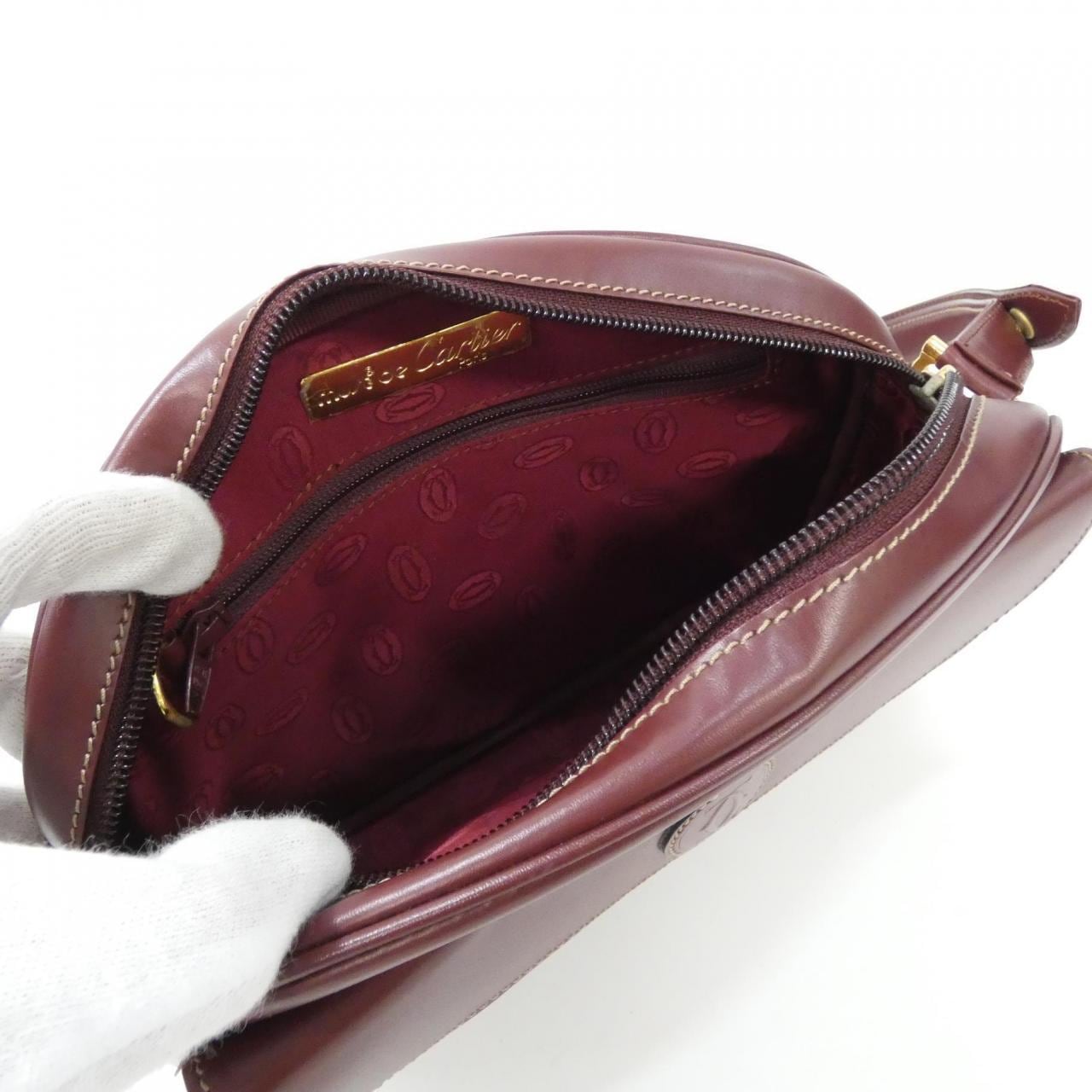 【ヴィンテージ】カルティエ L1000004 ショルダーバッグ