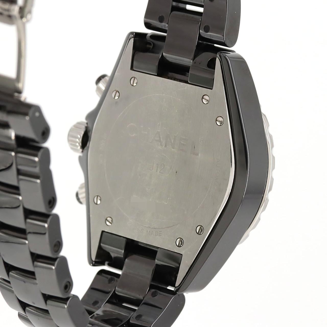 シャネル J12クロノグラフ セラミック･9P H2419 セラミック 自動巻