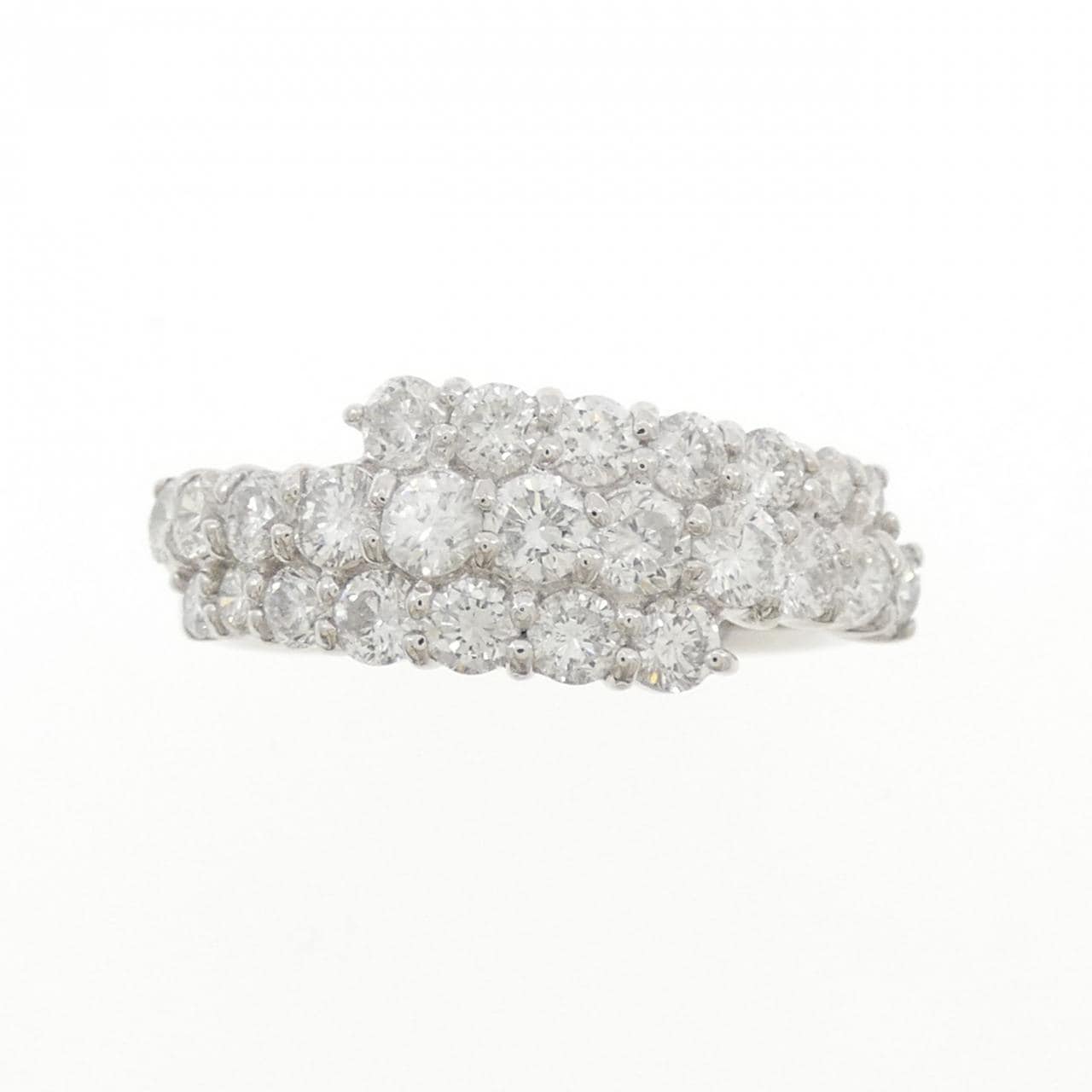 PT900钻石戒指 1.37克拉