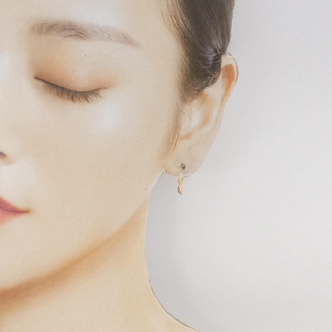 アガット K18YG ピアス