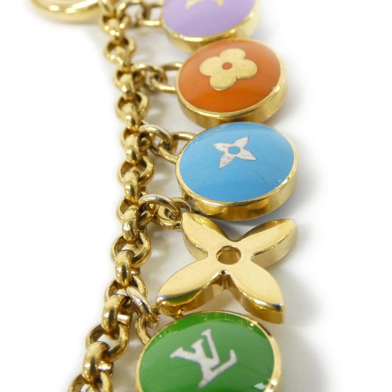 ルイヴィトン ポルト クレ シェンヌ パスティーユ M65380 バッグチャーム