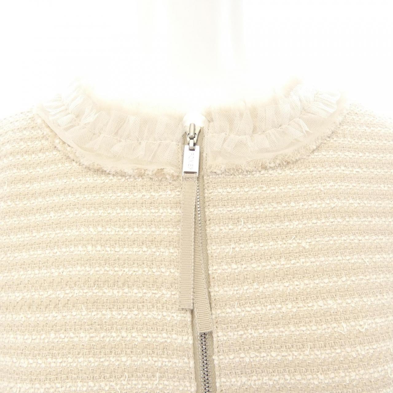 フォクシー FOXEY DRESS TWEED FATE 45486 ワンピース