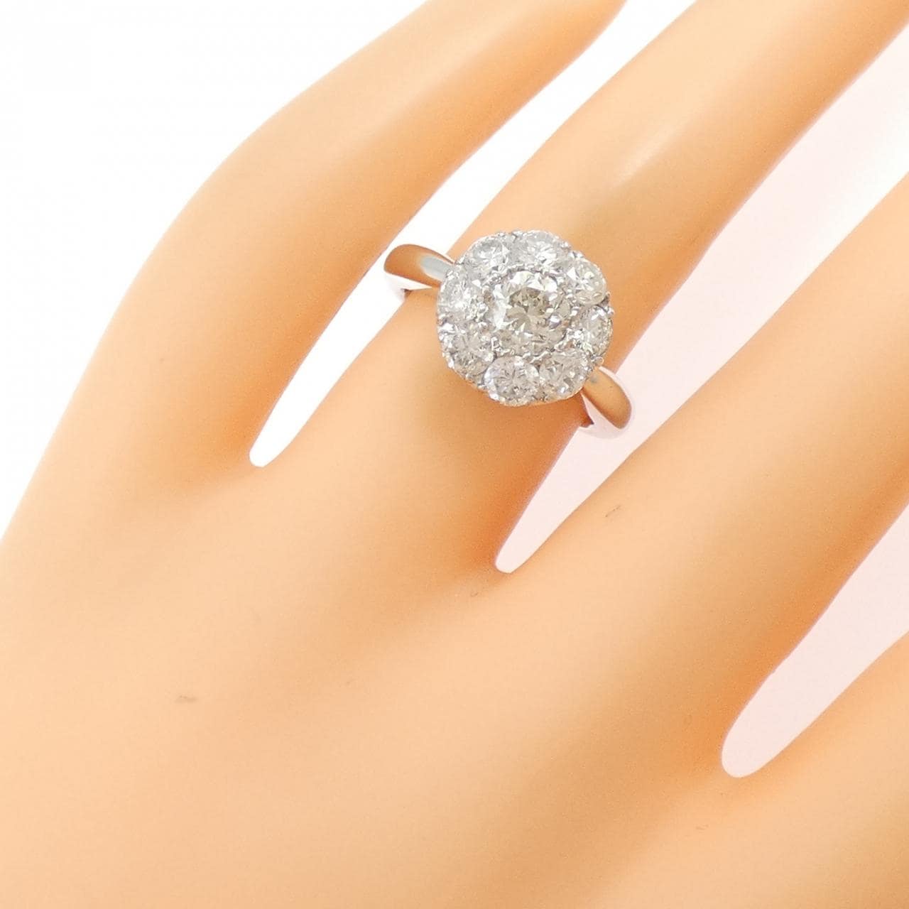 PT900 ダイヤモンド リング 2.04CT