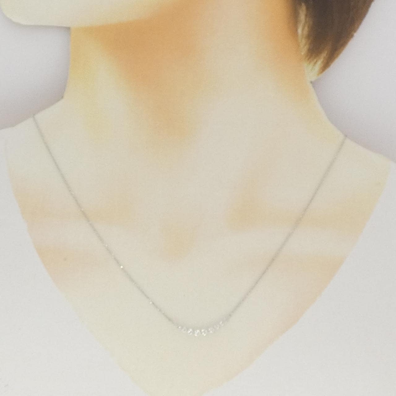 ヴァンドーム ダイヤモンド ネックレス 0.30CT
