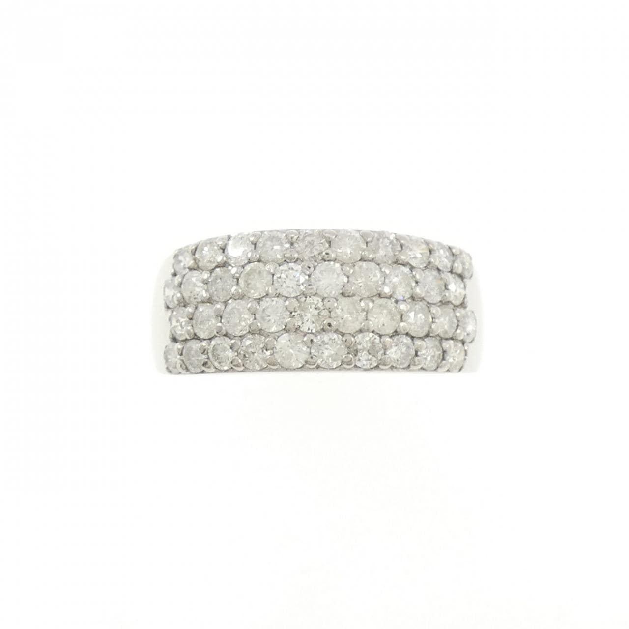 PT900 Pave Diamond Ring 1.00CT