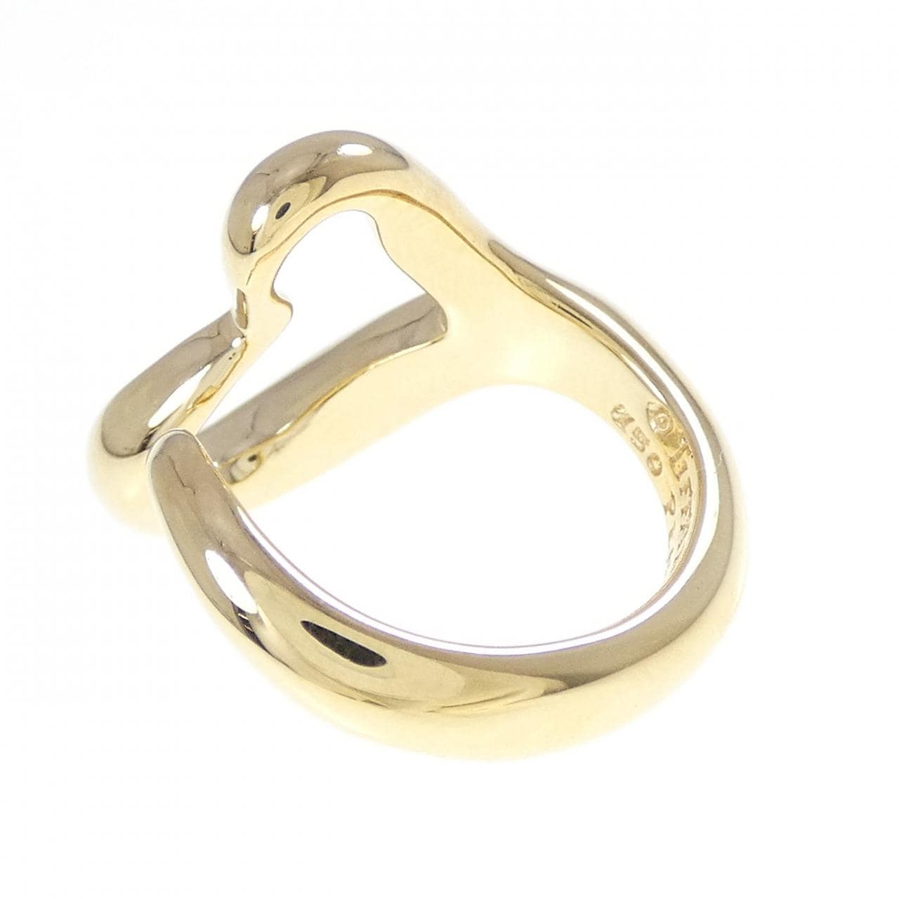 【ヴィンテージ】ティファニー オープンハート リング