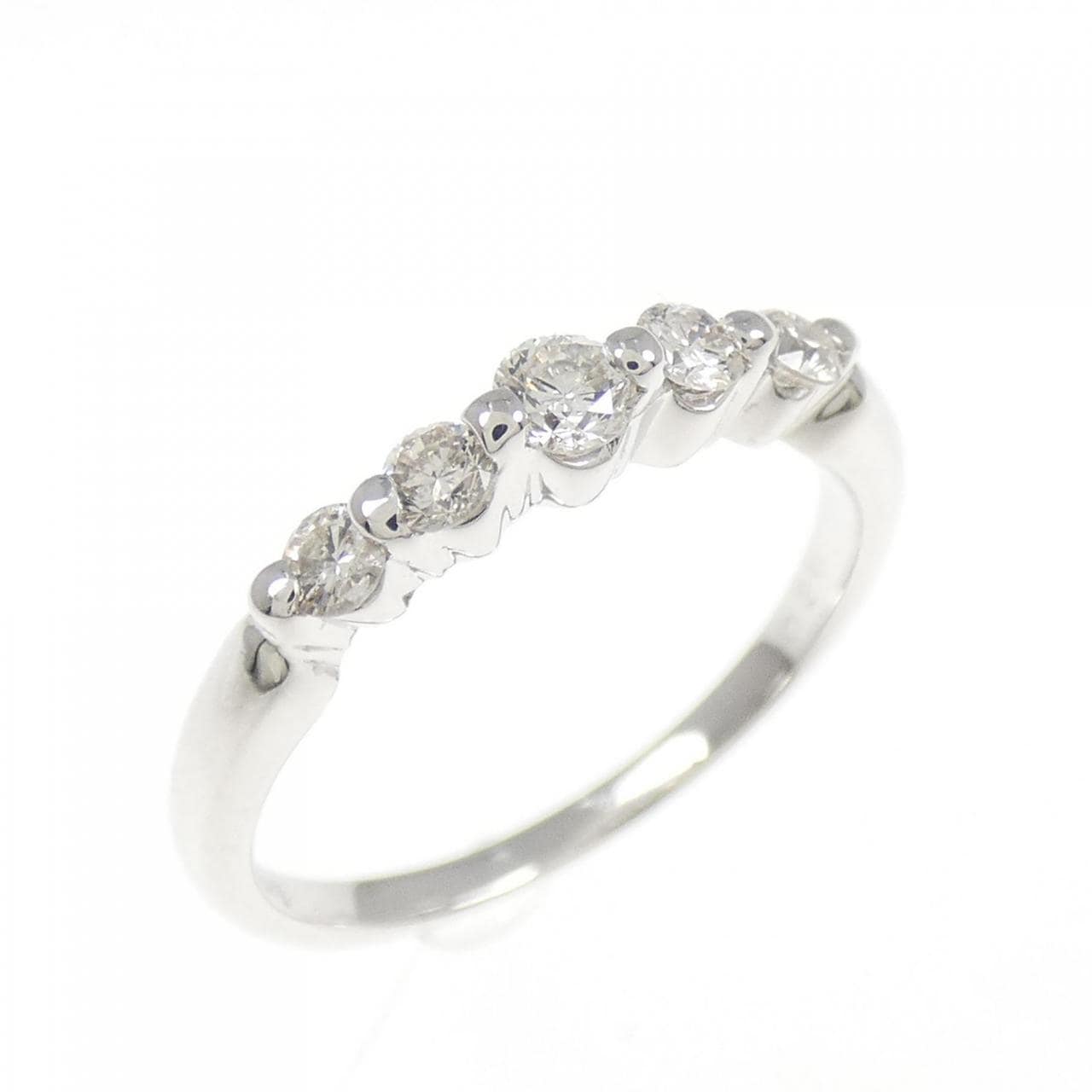 K18WG钻石小指戒指 0.20 克拉