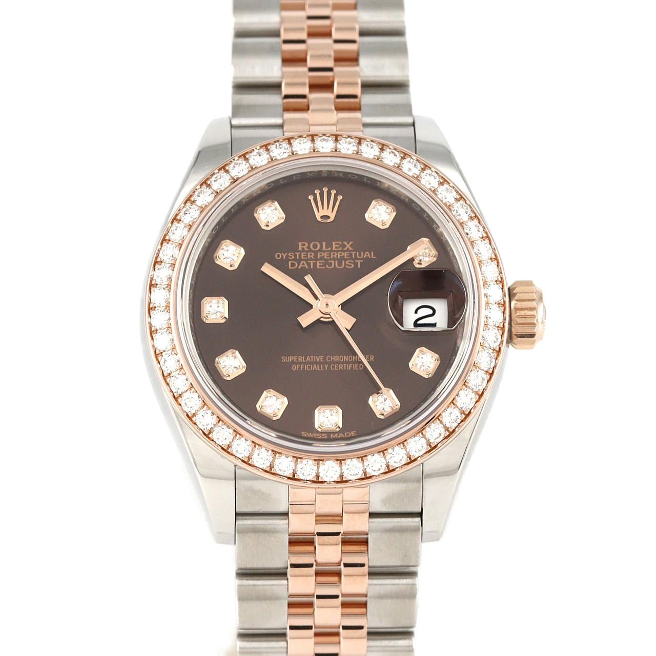 ロレックス デイトジャスト 279381RBR SSxPG 自動巻 ランダム番