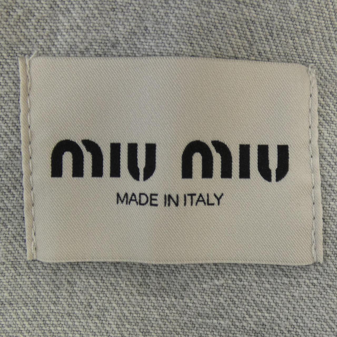 ミュウミュウ MIU MIU GWB148 S231 13LF デニムジャケット