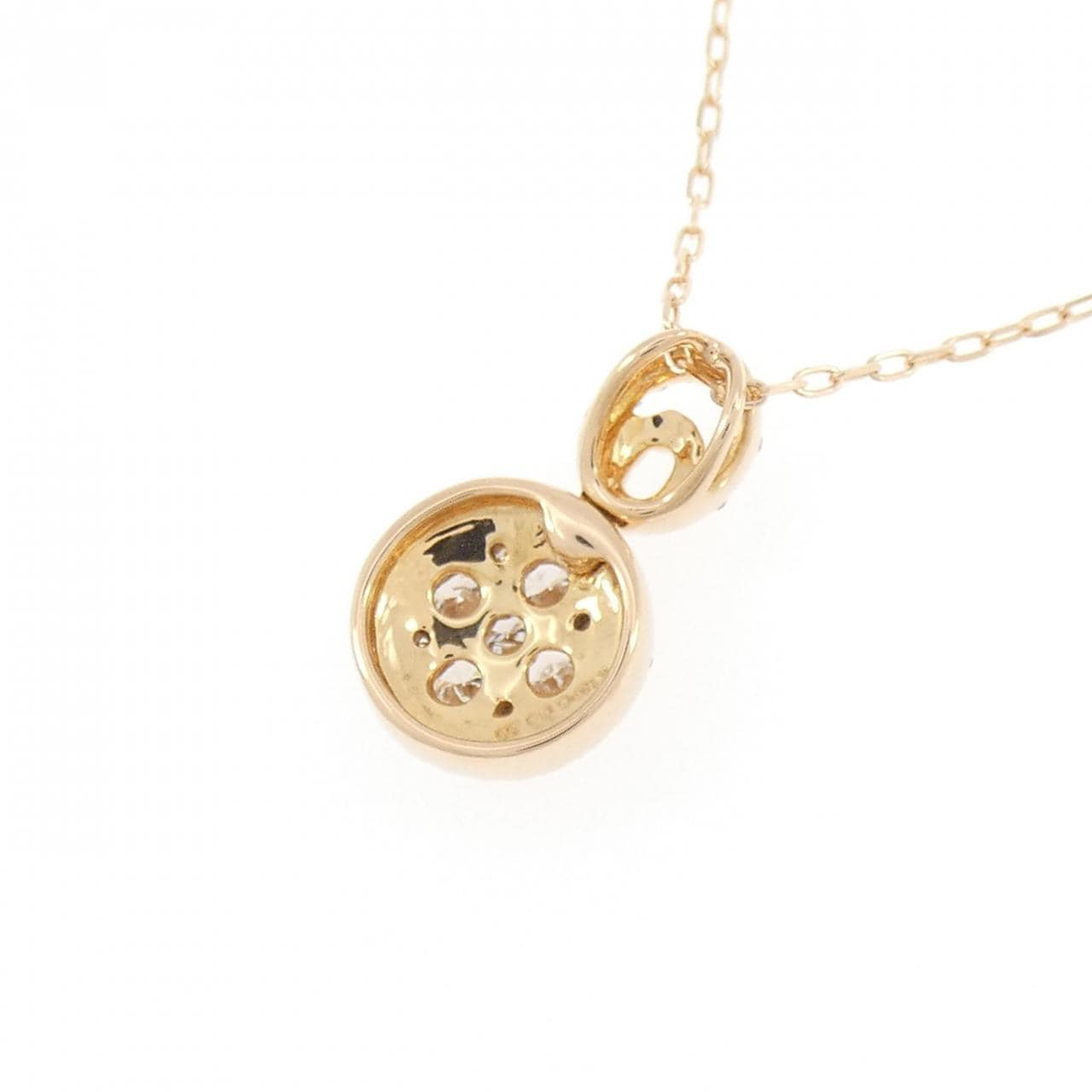 K18PG ダイヤモンド ネックレス 0.55CT