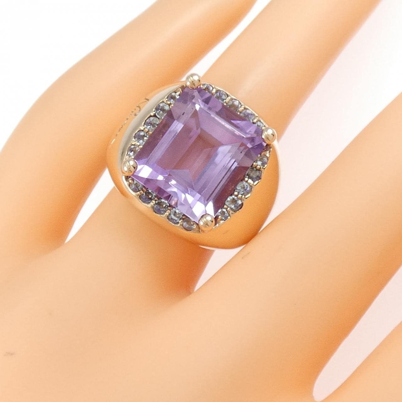 ポンテヴェキオ アメジスト リング 8.04CT