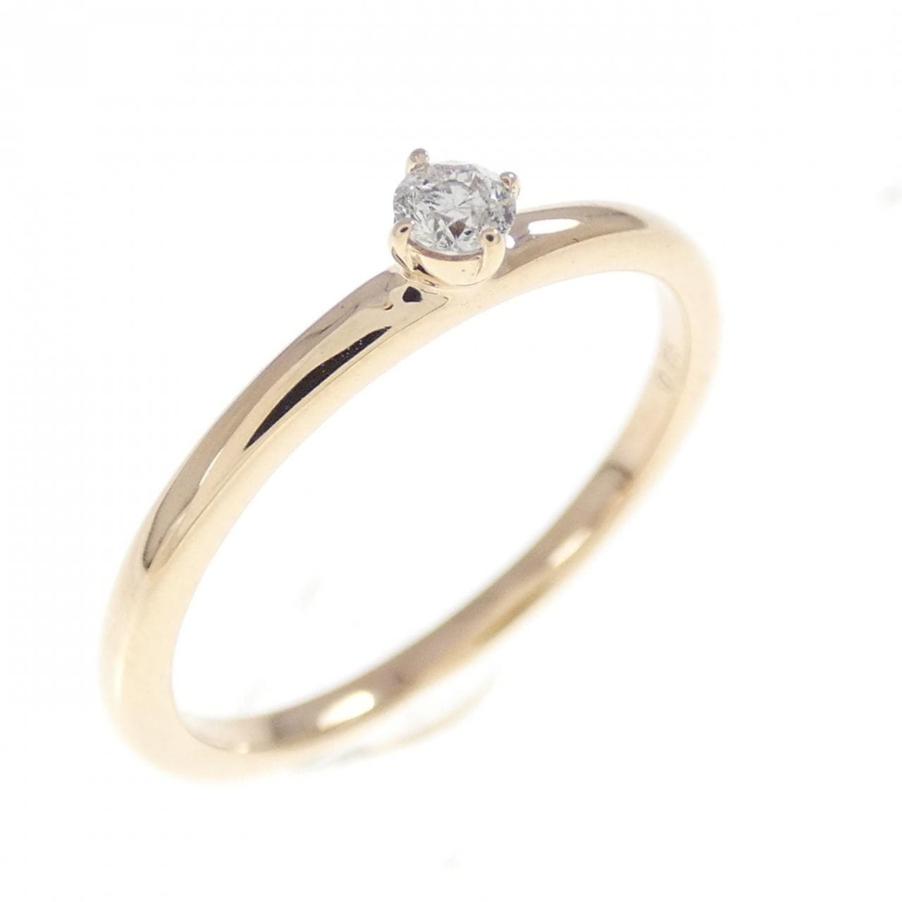 K10PG ダイヤモンド リング 0.05CT