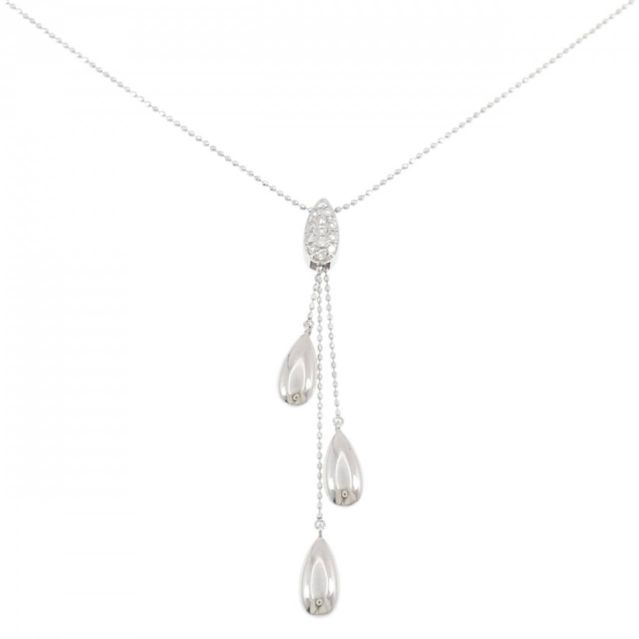 PT900/PT850 ダイヤモンド ネックレス 0.15CT