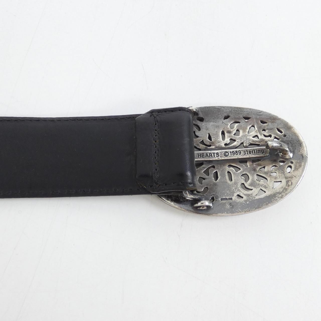クロムハーツ CHROME HEARTS OVAL CROSS STRAP1.5 オーバルクロススター BELT