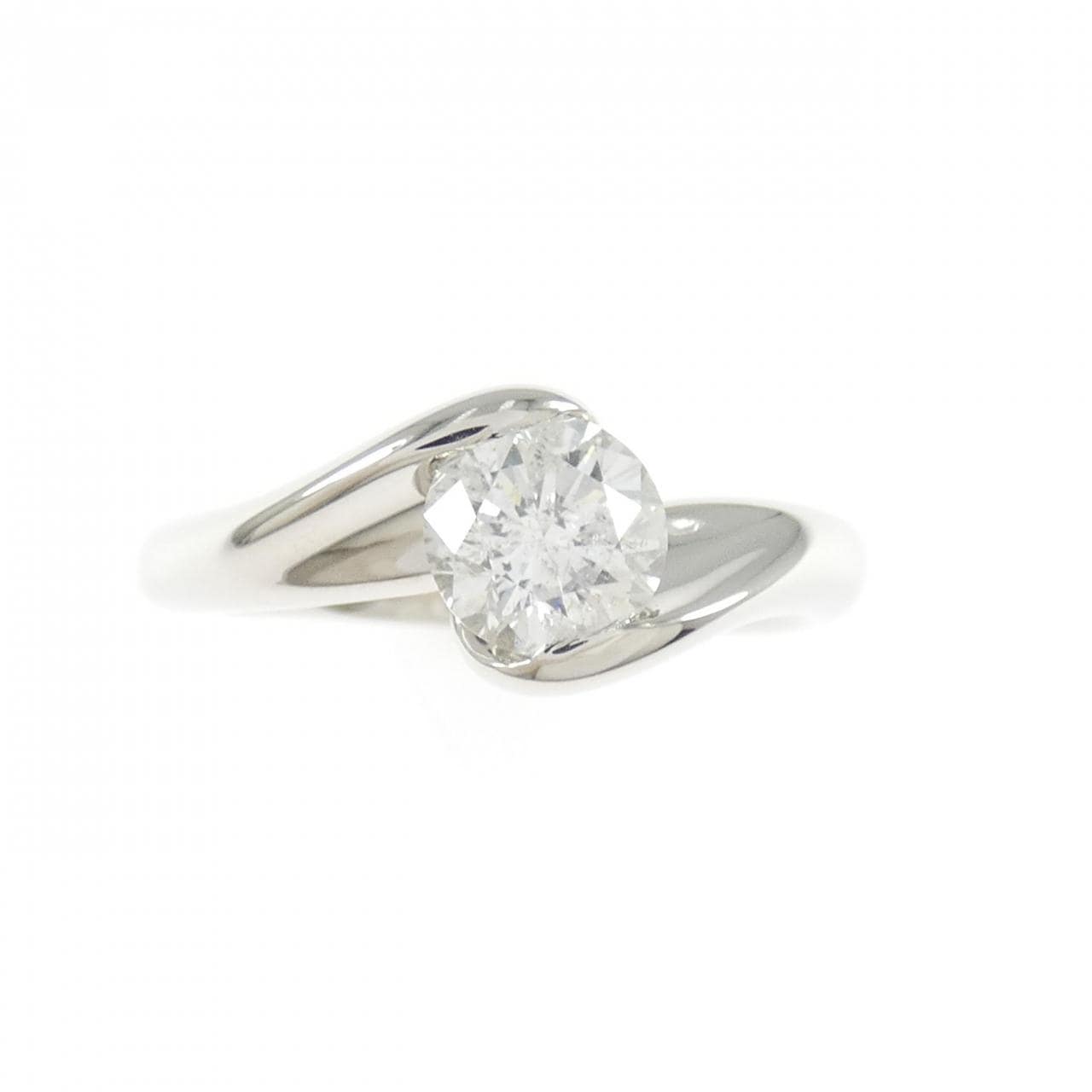 PT900 ソリティア ダイヤモンド リング 1.026CT