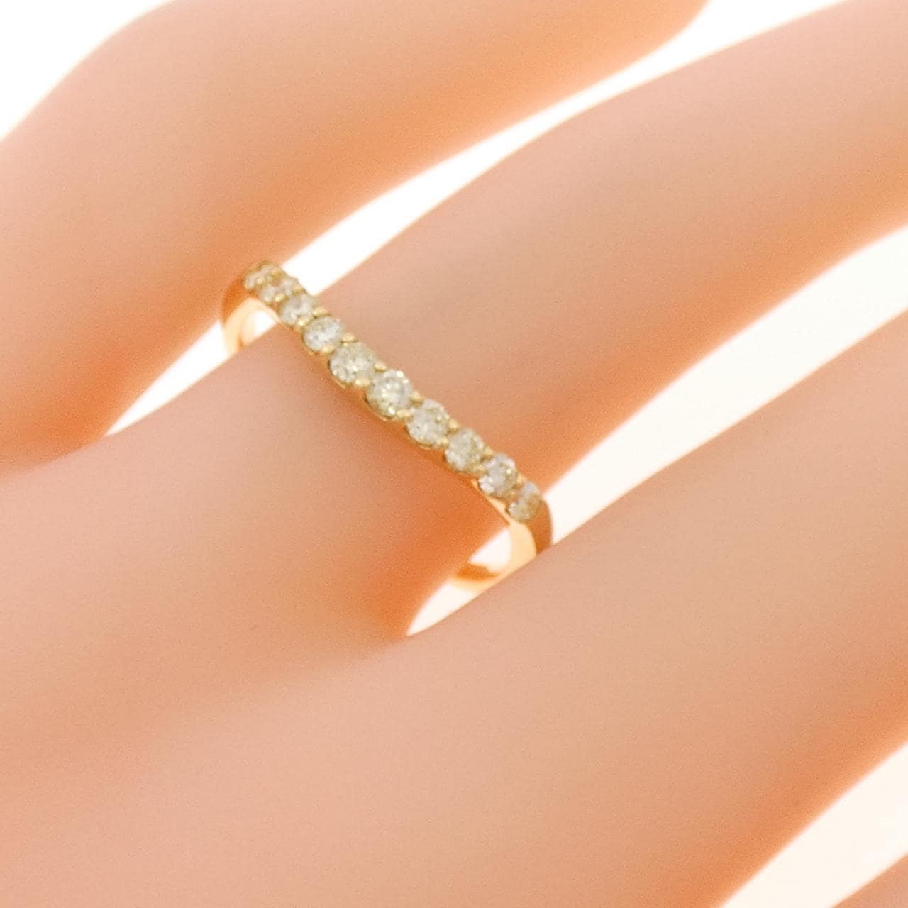 K18YG ダイヤモンド リング 0.30CT