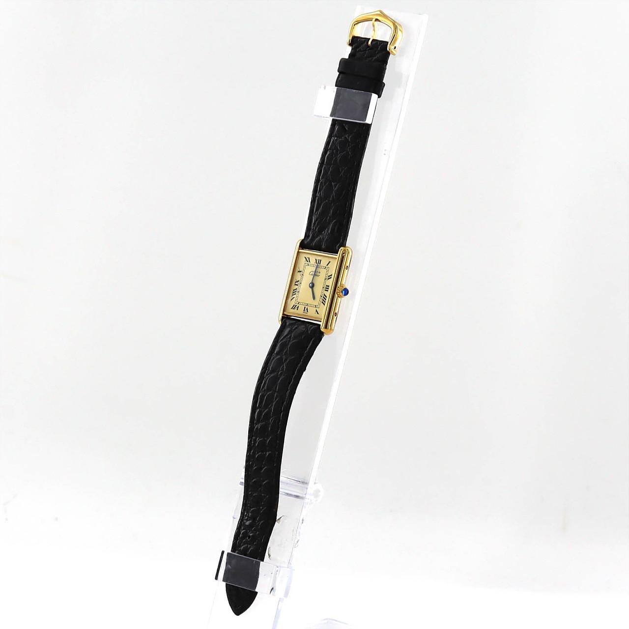 【ノーメンテナンス還元価格】カルティエ マストタンクLM GP W1002753 GP クォーツ