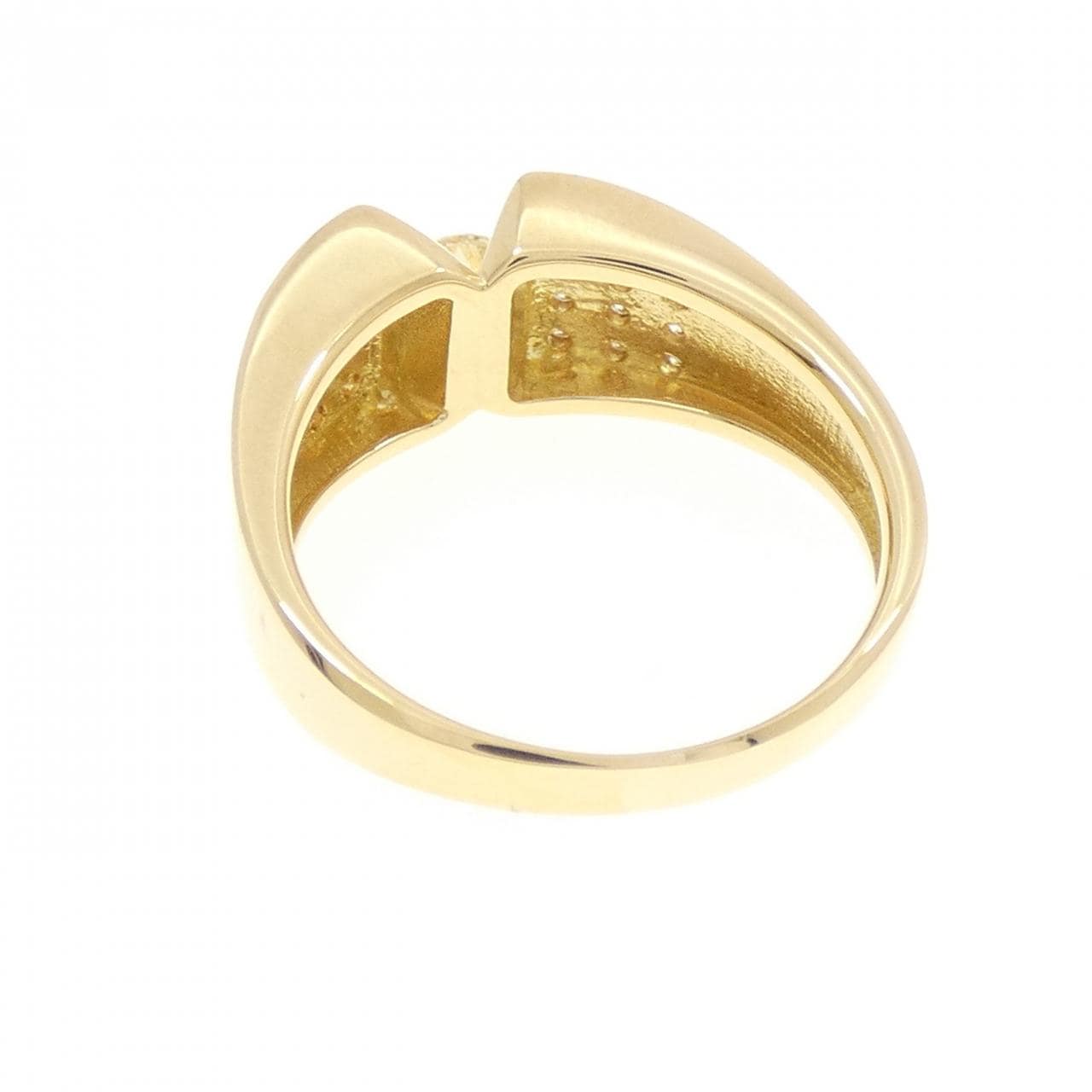 K18YG ダイヤモンド リング 0.291CT