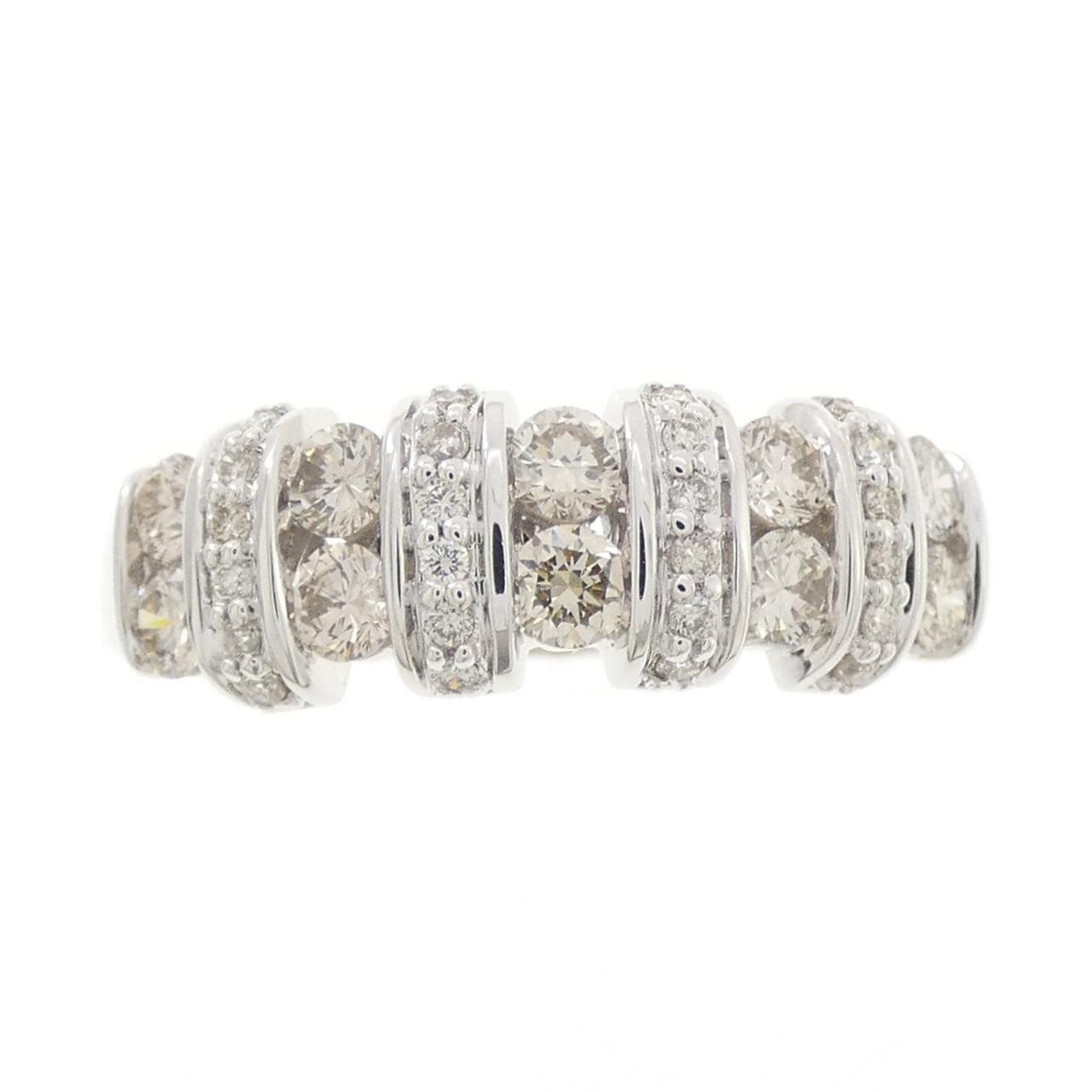 K18WG ダイヤモンド リング 0.97CT