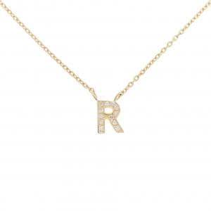 スタージュエリー イニシャル ダイヤモンド ネックレス 0.04CT