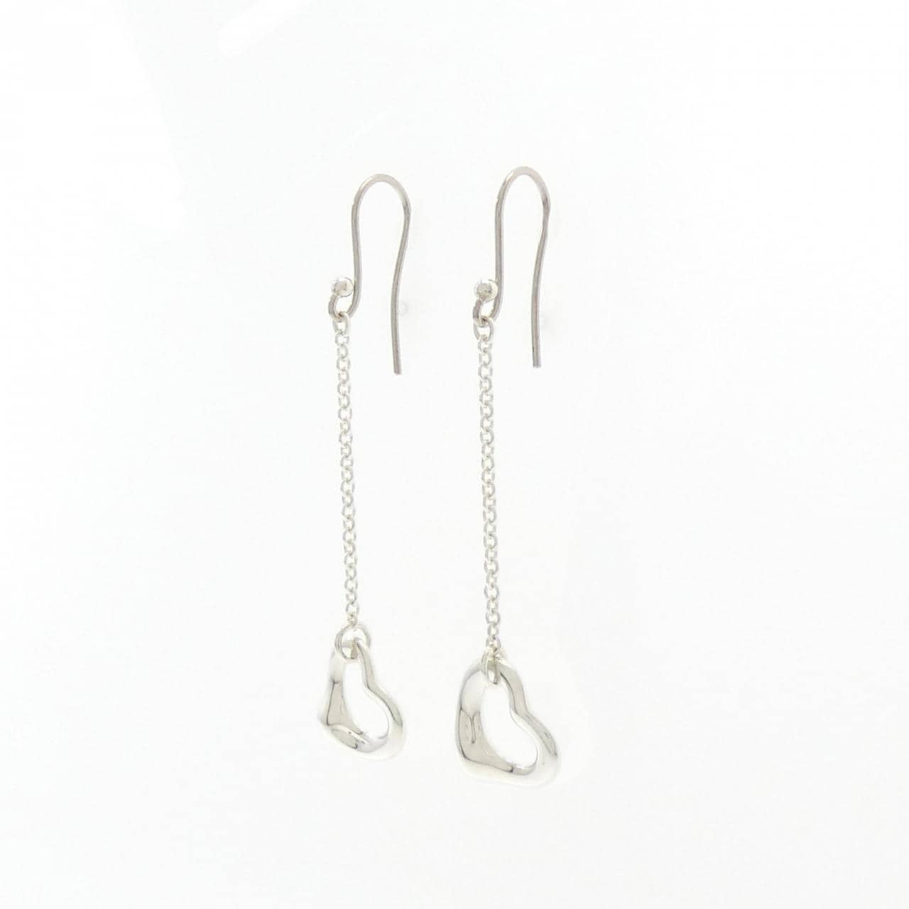 TIFFANY open heart drop earrings