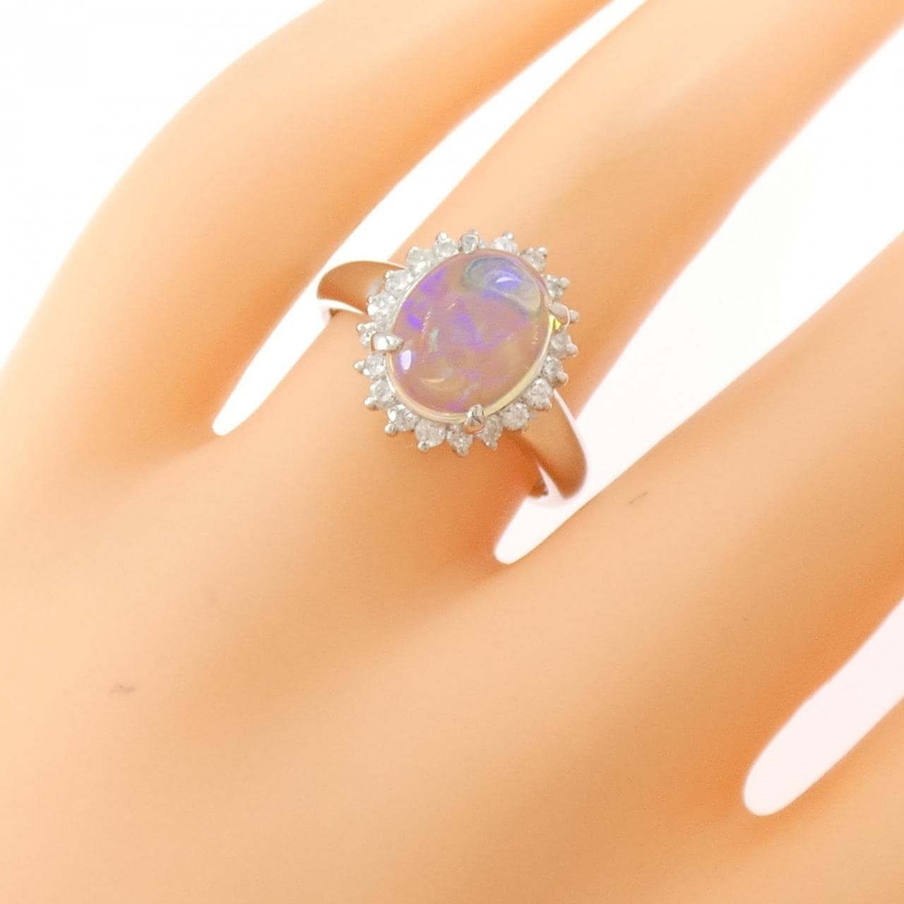 PT900 オパール リング 1.80CT
