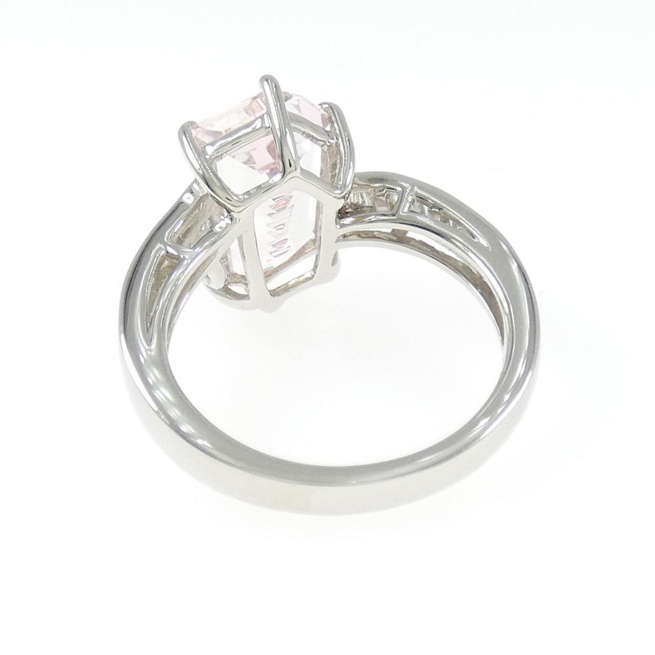 PT950 カラーストーン リング