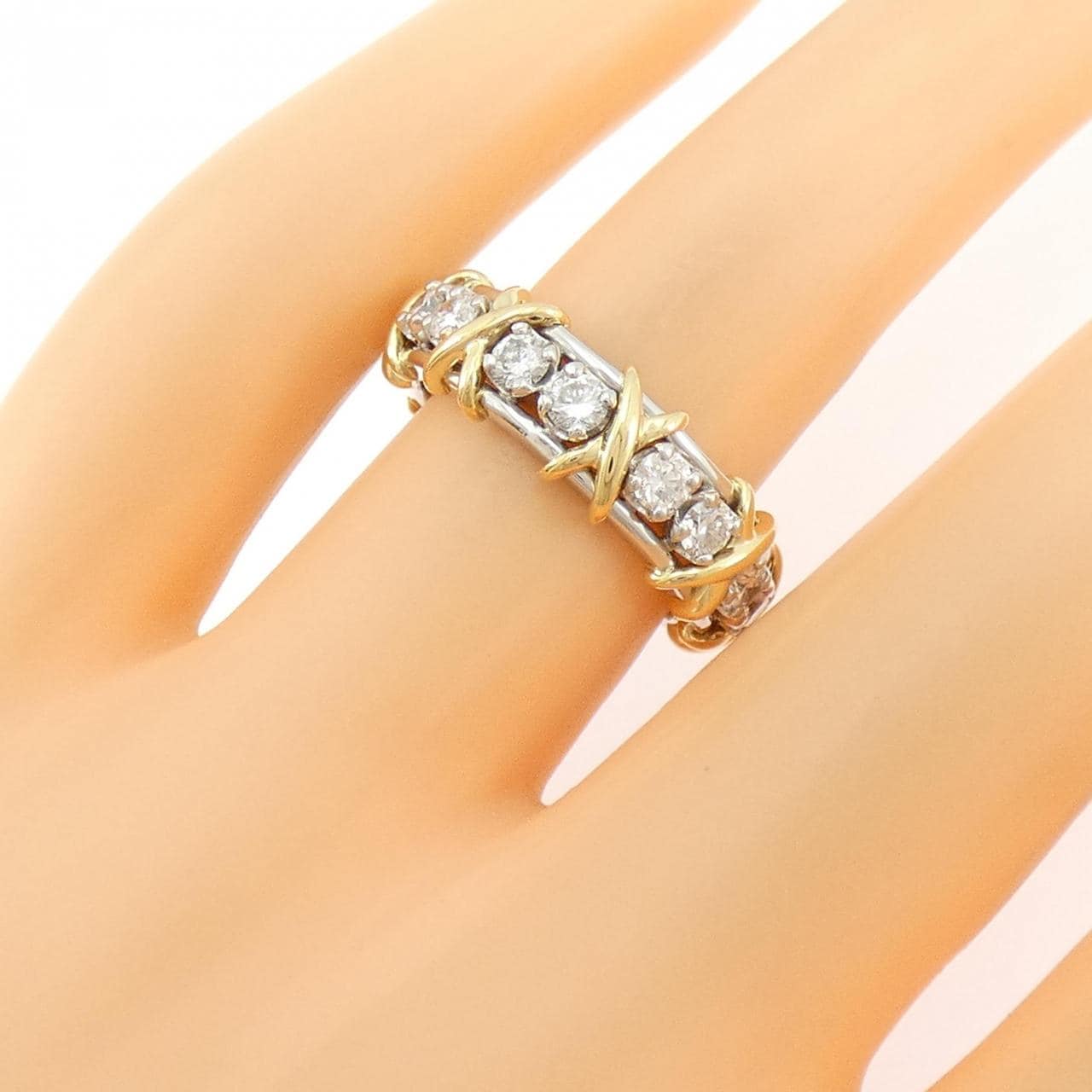 ティファニー 16ストーン ジャン･シュランバージェ リング