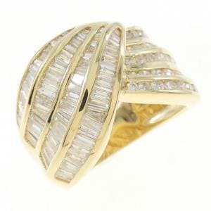 K18YG ダイヤモンド リング 2.00CT