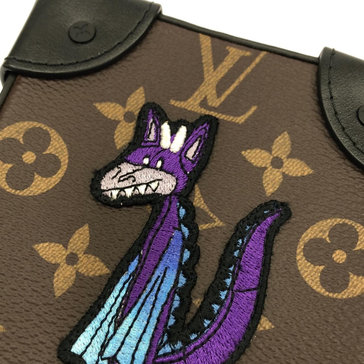 ルイヴィトン モノグラム(LVフレンズ) ソフトトランク フォーンボックス M80144 ショルダーバッグ