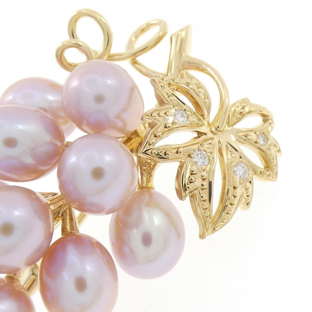 ミキモト 淡水パール ブローチ